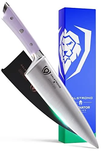 Dalstrong Chef Knife - 8" Lilac Handle - Gladiator Series