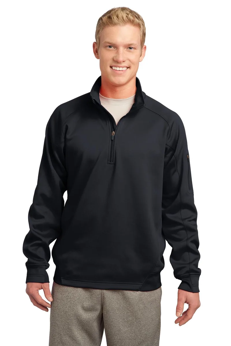 Sport-Tek® Tech Fleece 1/4-Zip Pullover. view 6