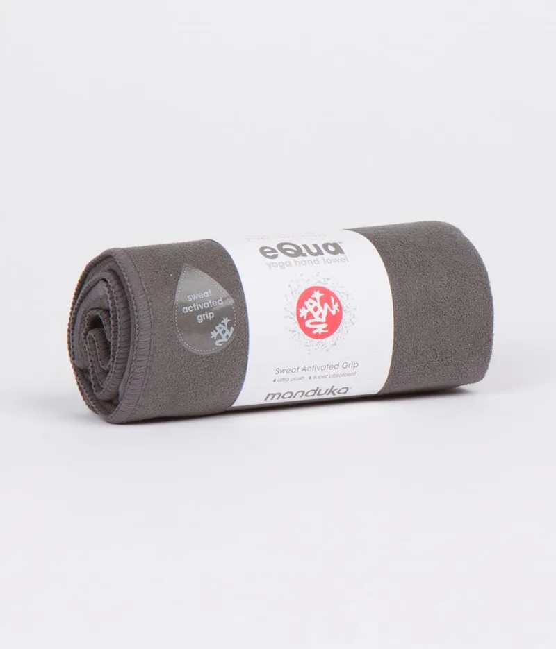 Manduka Equa Yoga Hand Towel - Thunder Gray