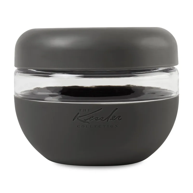 W&P Seal Tight Plastic Bowl 16 Oz. - Charcoal