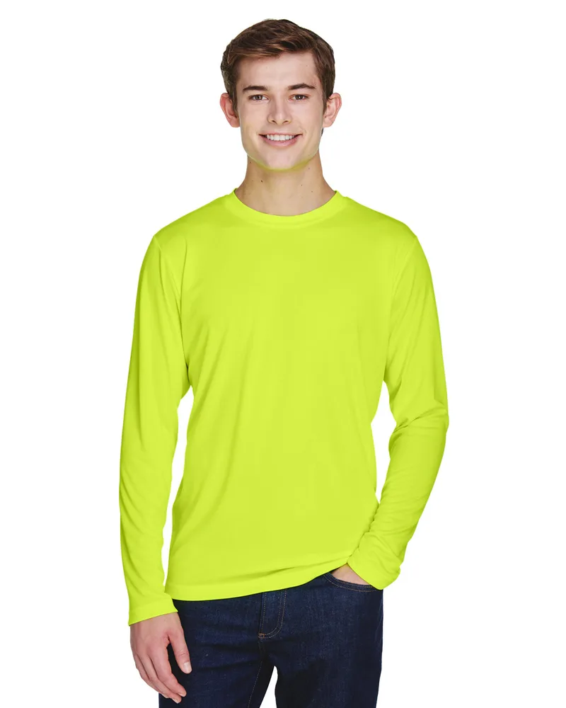 Team 365 Men's Zone Performance Long-Sleeve T-Shirt view 2