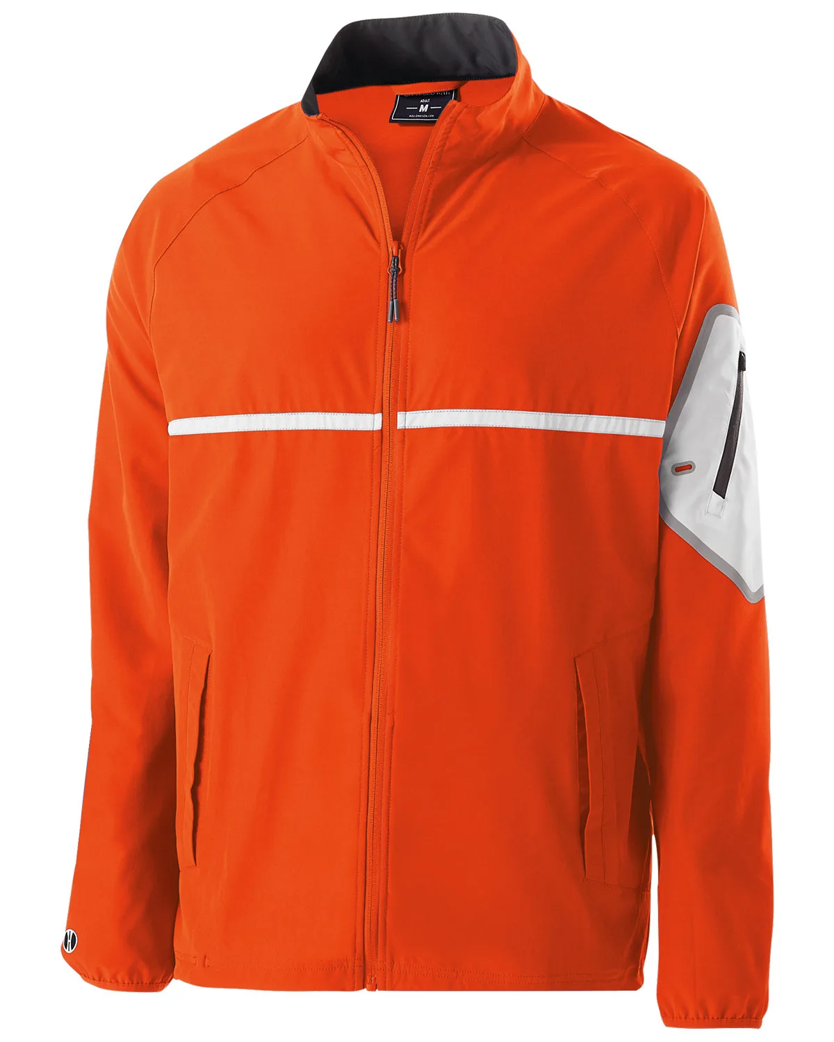 Holloway Unisex Weld 4-Way Stretch Warm-Up Jacket view 7