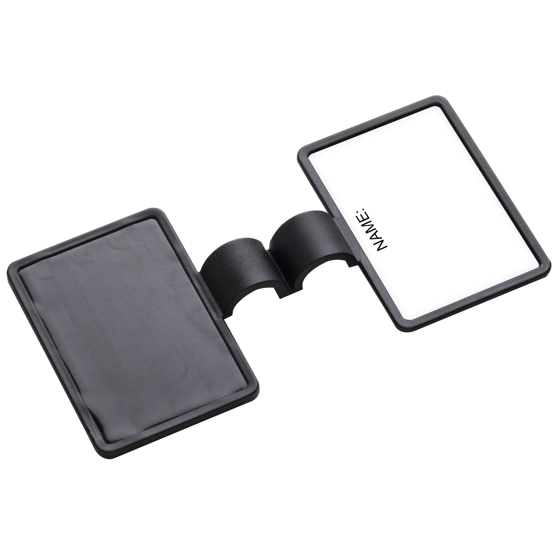 Anti-Microbial Rectangle Stethoscope ID Tag view 2