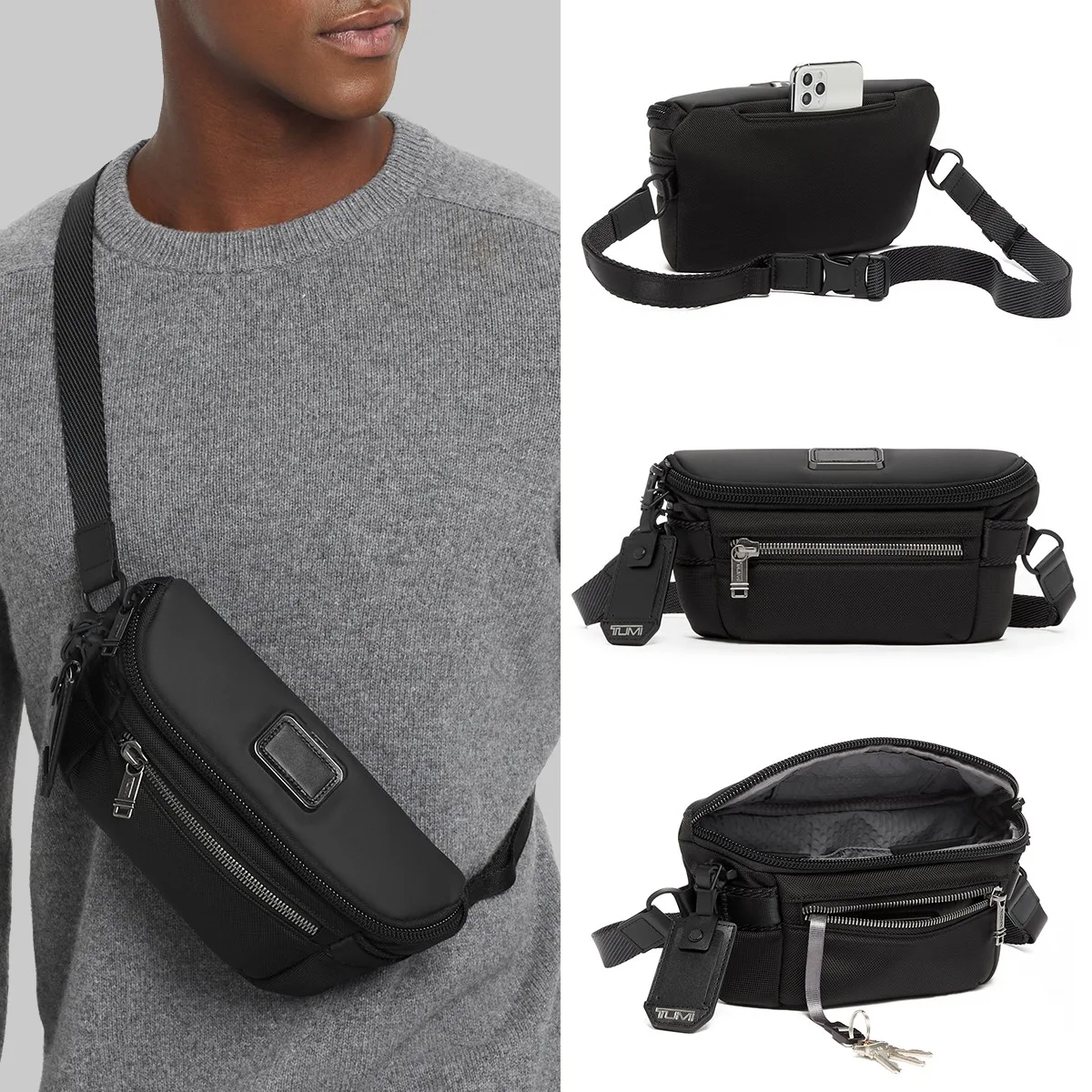 Tumi Alpha Bravo Classified Waist Pack view 3