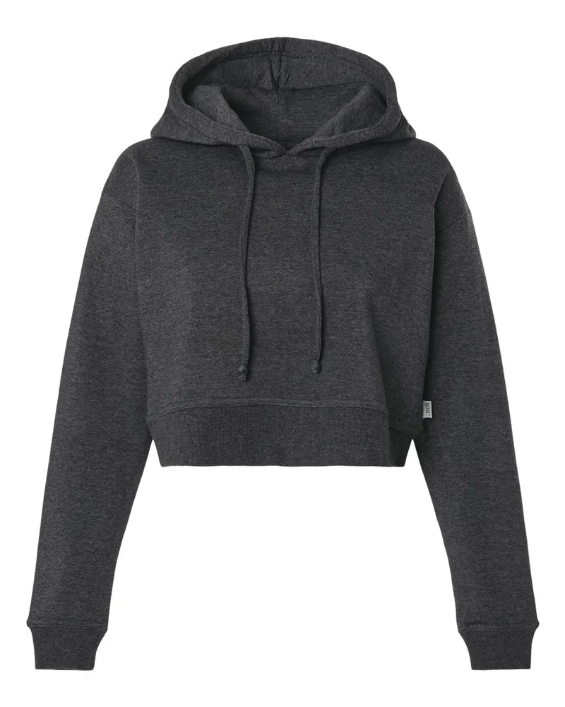 BOXERCRAFT Women's Cropped Fleece Hooded Sweatshirt view 4