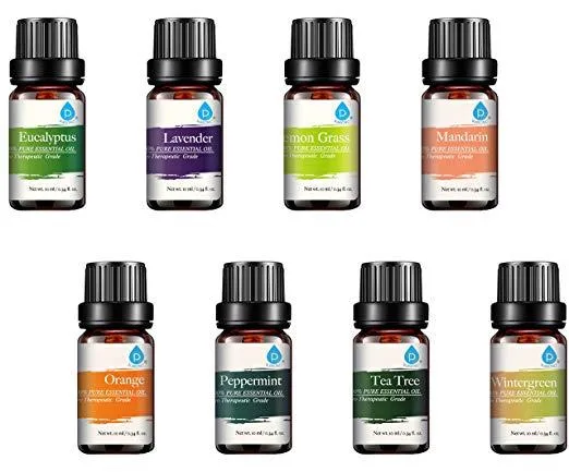 Pursonic Pure Essential Aroma Oils. 6 Pack