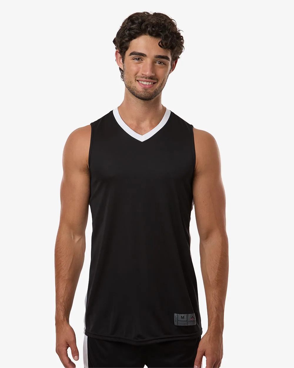 Augusta Sportswear® Men's Match-Up Basketball Jersey Shirt view 2