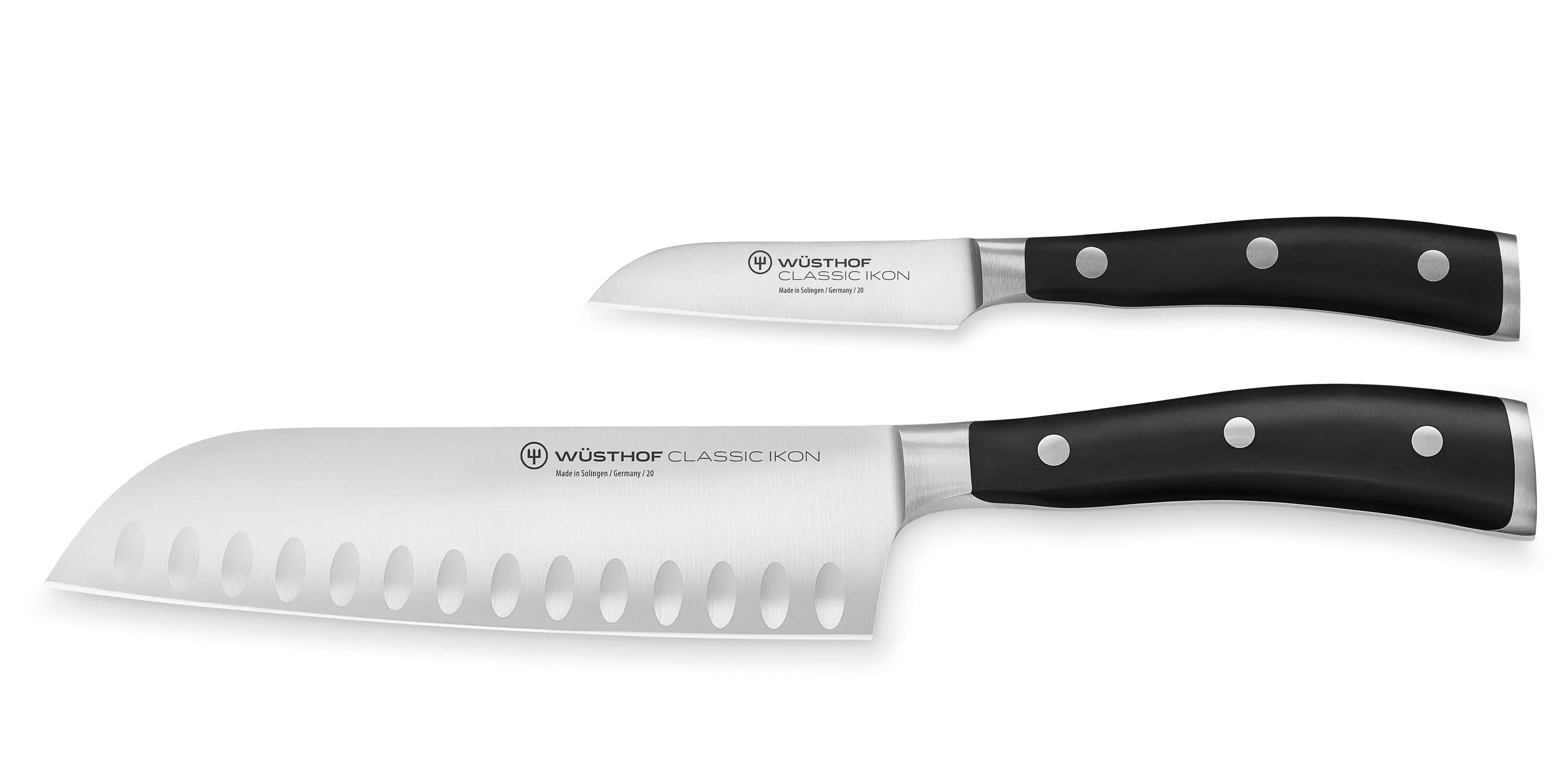 Wusthof 2 Piece Classic Ikon Asian Cook's Knife Set