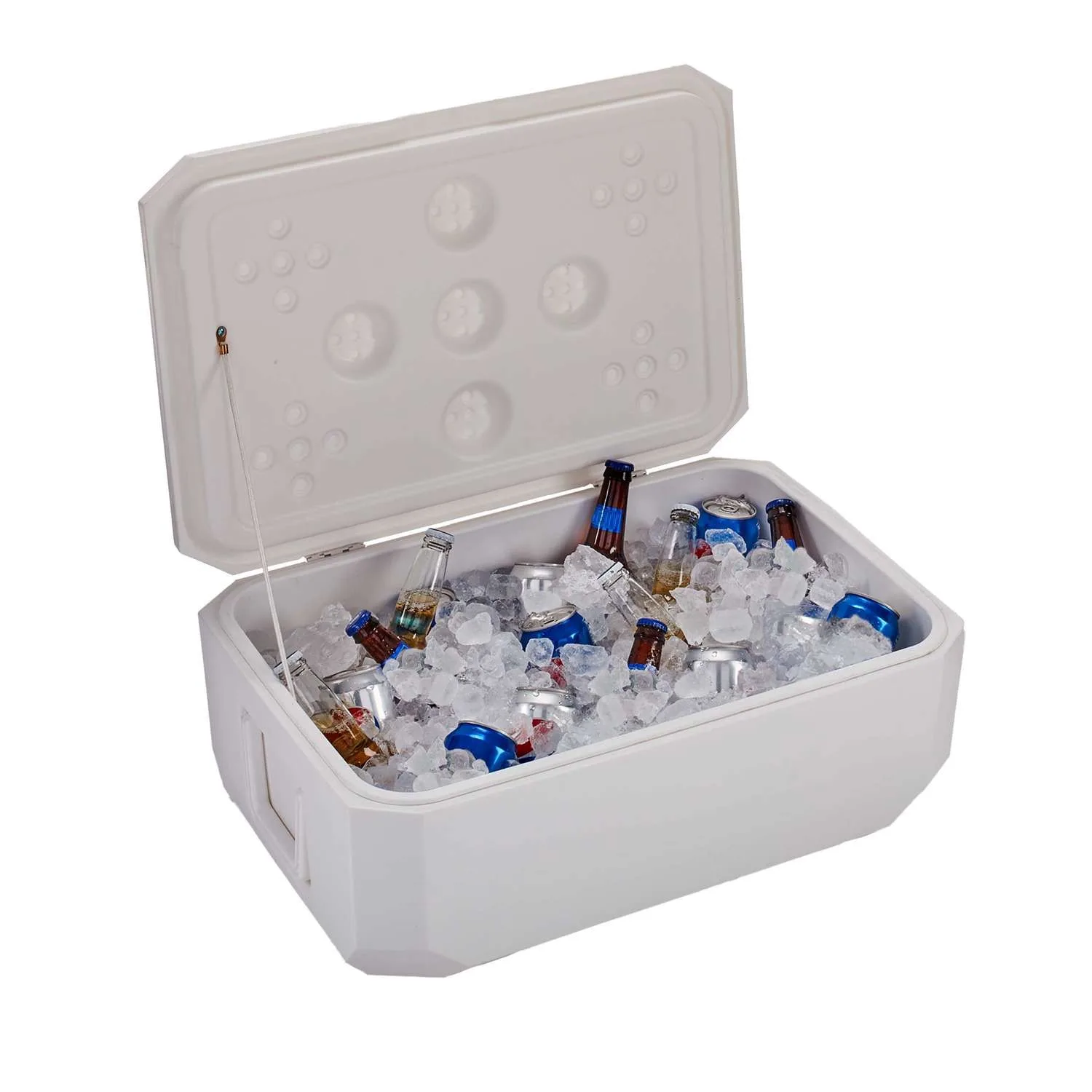Cornhole Cooler with Imprint on Game Top view 4