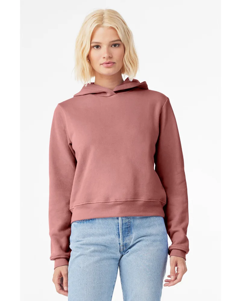 BELLA+CANVAS Ladies' Classic Pullover Hooded Sweatshirt view 5