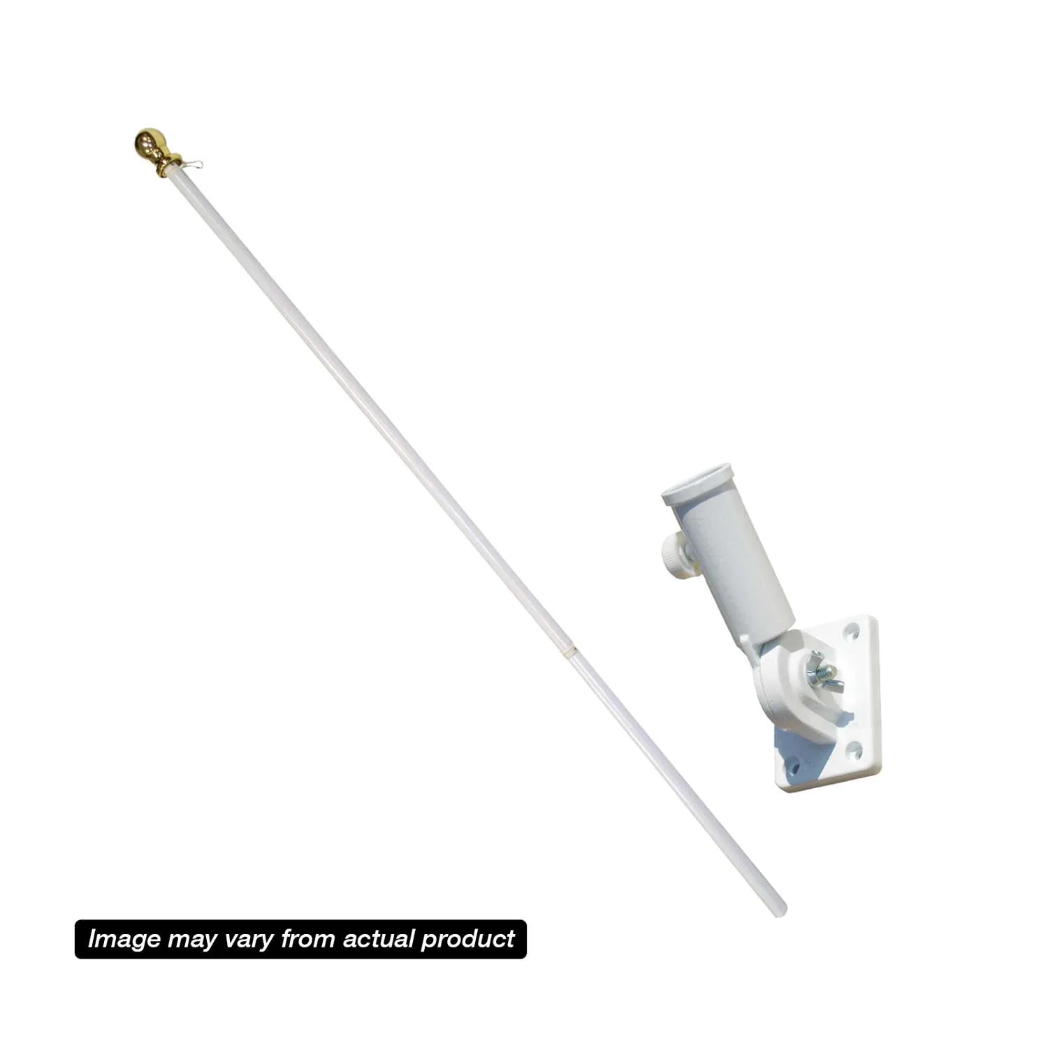 8' Spinner Flagpole Kit