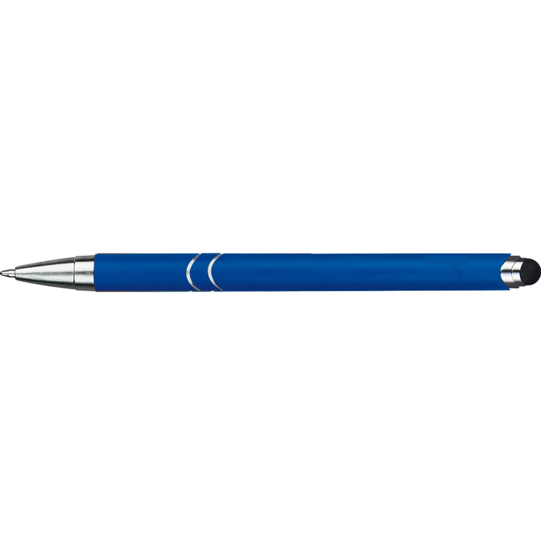 Blue/Silver Blank Back View