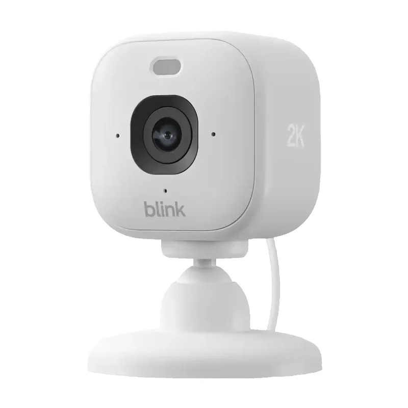 Blink Mini 2K+ Plug-In Security Camera - 1-Camera - White