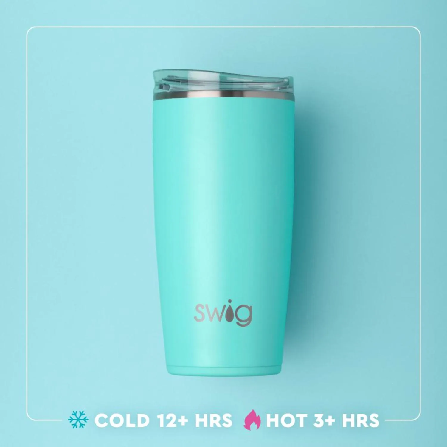 22 oz SWIG® Stainless Steel Insulated Double-Walled Tumbler view 3