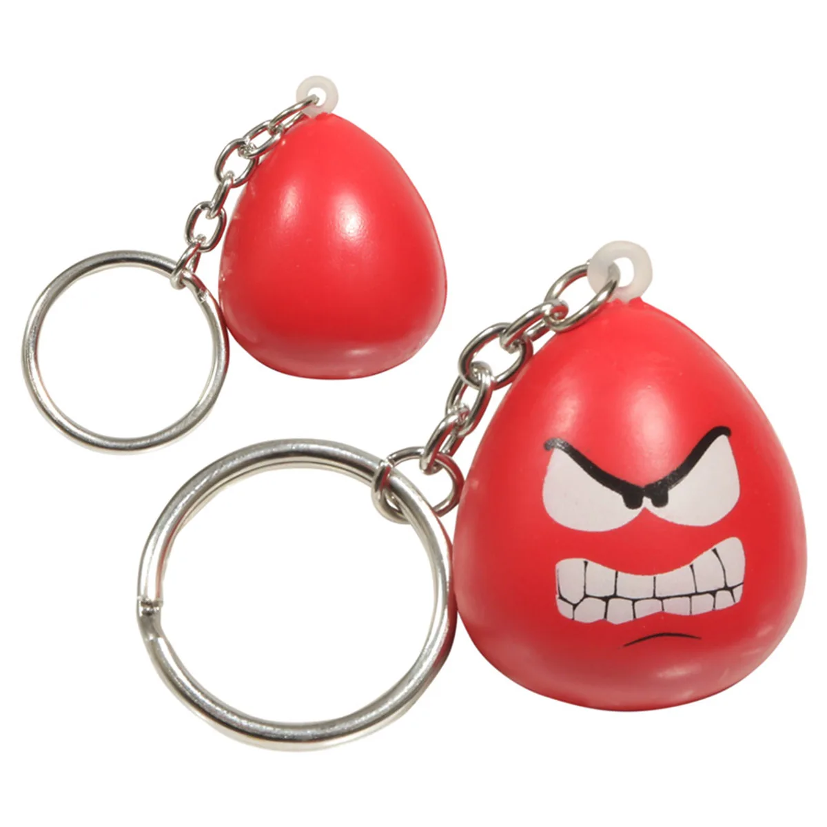 Mood Maniac Stress Reliever Key Chain-Angry view 2