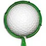 Golf Ball 3D Inkbend Standard, Bent Pen