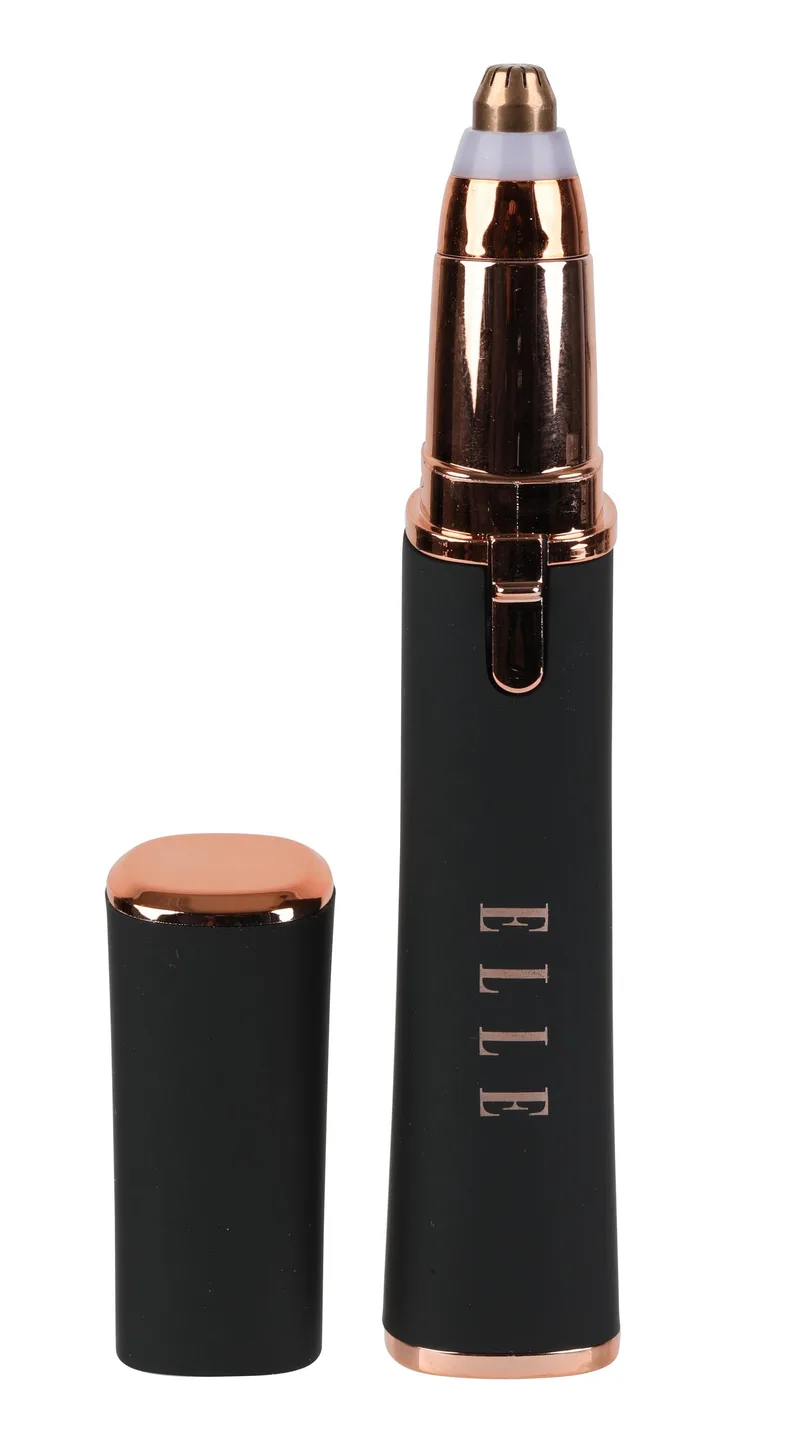 Health, Beauty & Fitness Elle Facial Eyebrow Hair Remover w/Cover - Black