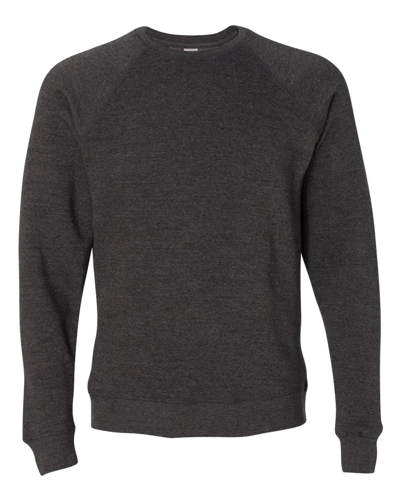 Independent Trading Co.® Unisex Special Blend Raglan Crewneck Sweatshirt view 4