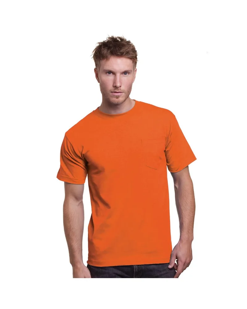 BAYSIDE Unisex USA Made Pocket T-Shirt view 2
