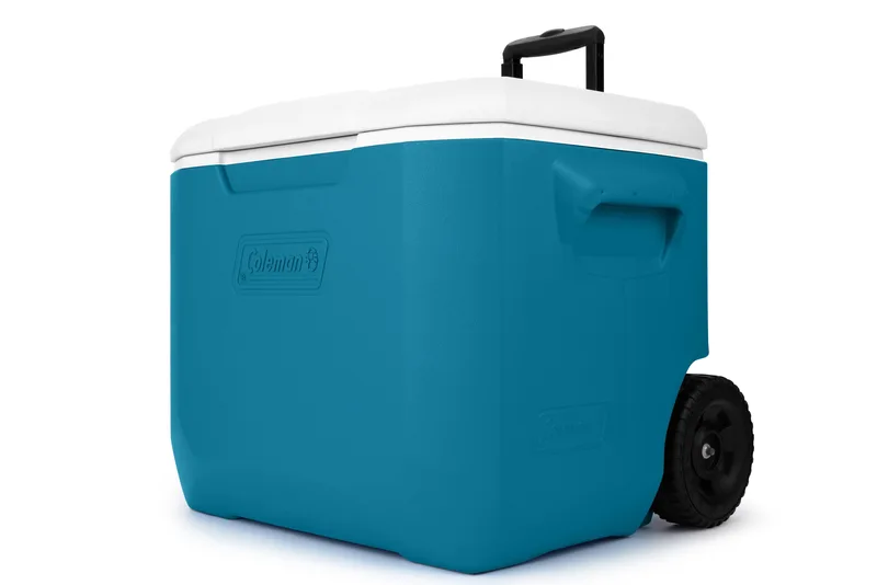 Newell Brands Distribution LLC Coleman Chiller™ 60-Quart Wheeled Cooler Deep Ocean