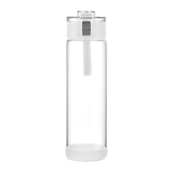 Laramie 22oz Glass Bottle w Flip Lid view 2