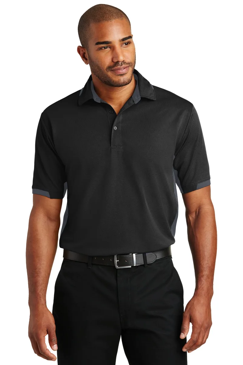 Port Authority® Dry Zone® Colorblock Ottoman Polo.