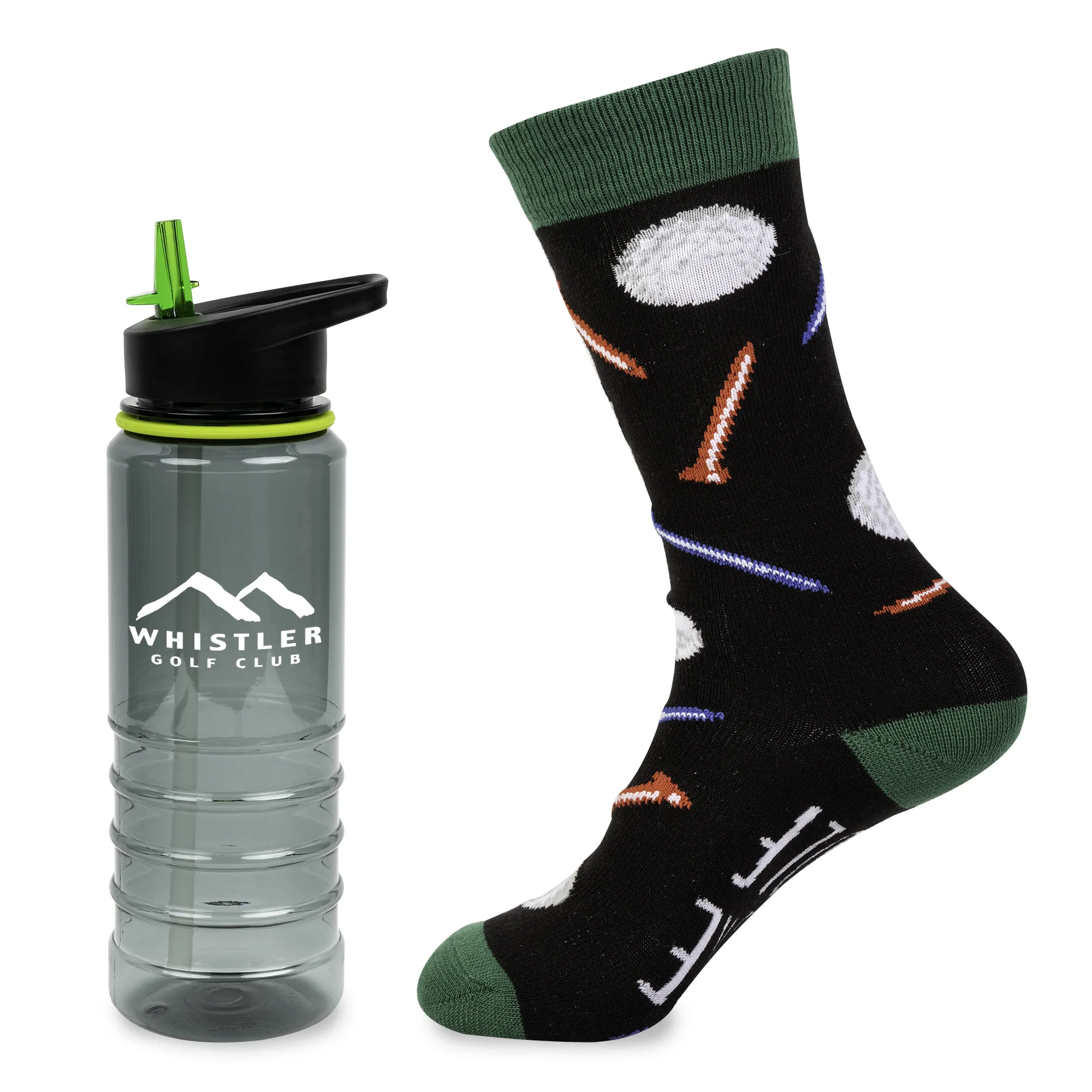 Less Work, More Golf Tritan Bottle Gift Set view 3