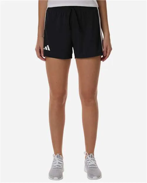 Adidas® Women's 3-Stripes 3" Shorts
