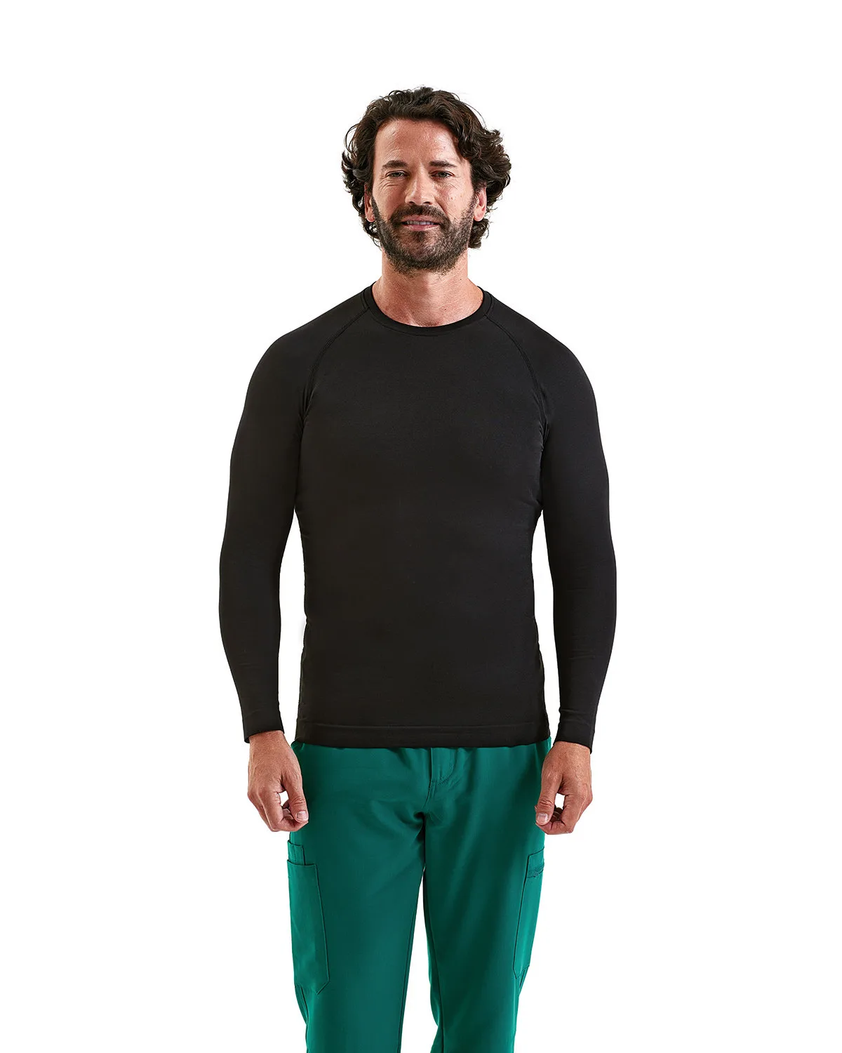ONNA BY PREMIER Men's Unstoppable Fresh Long Sleeve Underscrub Base Layer T-Shirt