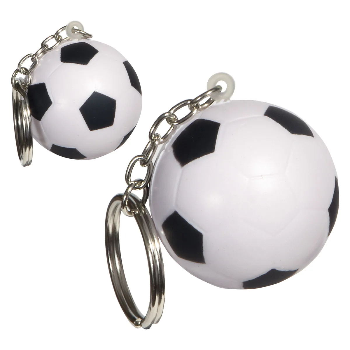 Soccer Ball Stress Reliever Key Chain view 2