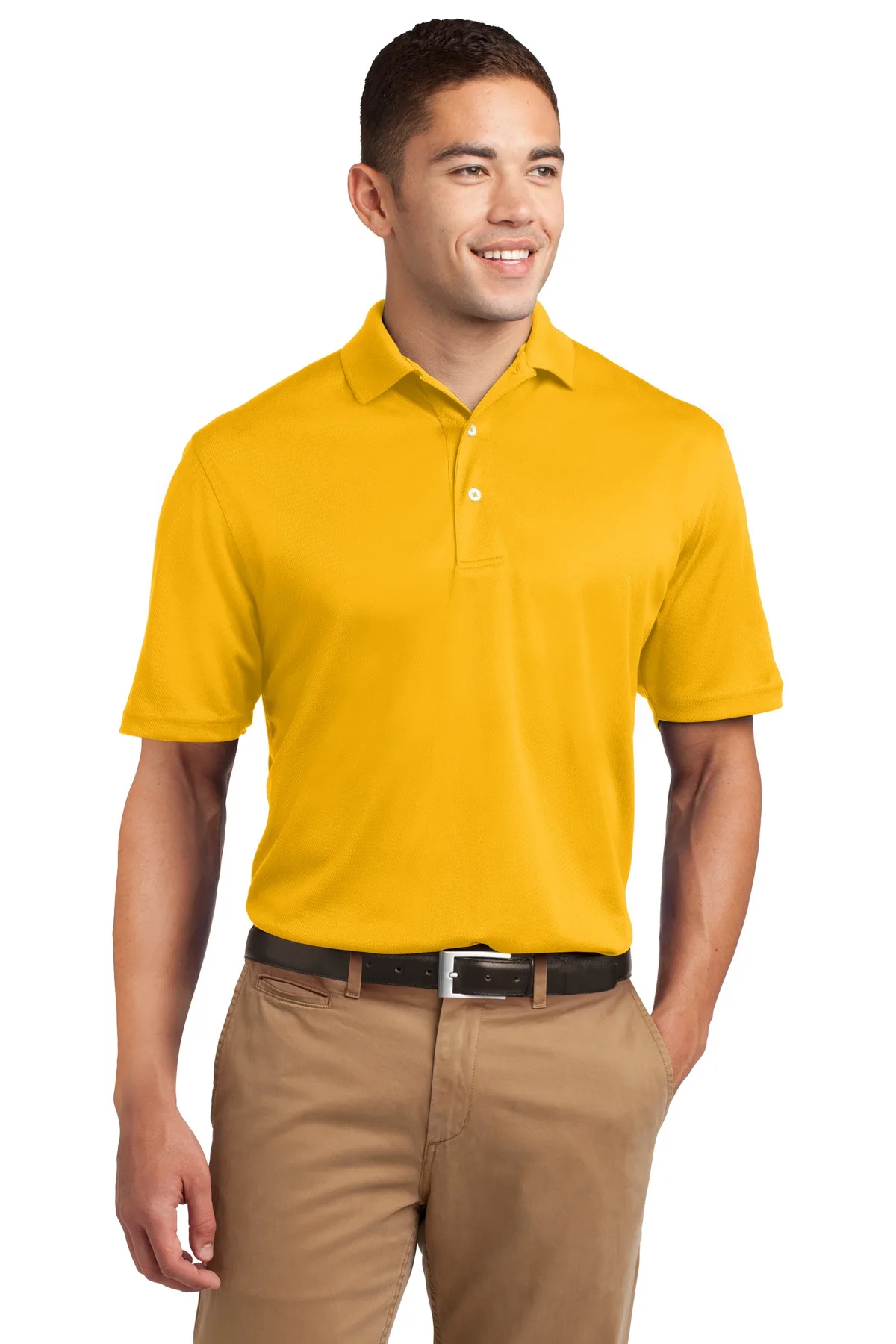 Sport-Tek® Dri-Mesh® Polo. view 4