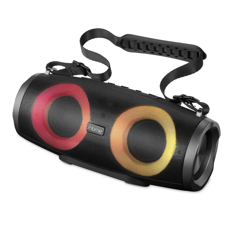 iHome Color Changing Rechargeable Portable Boombox