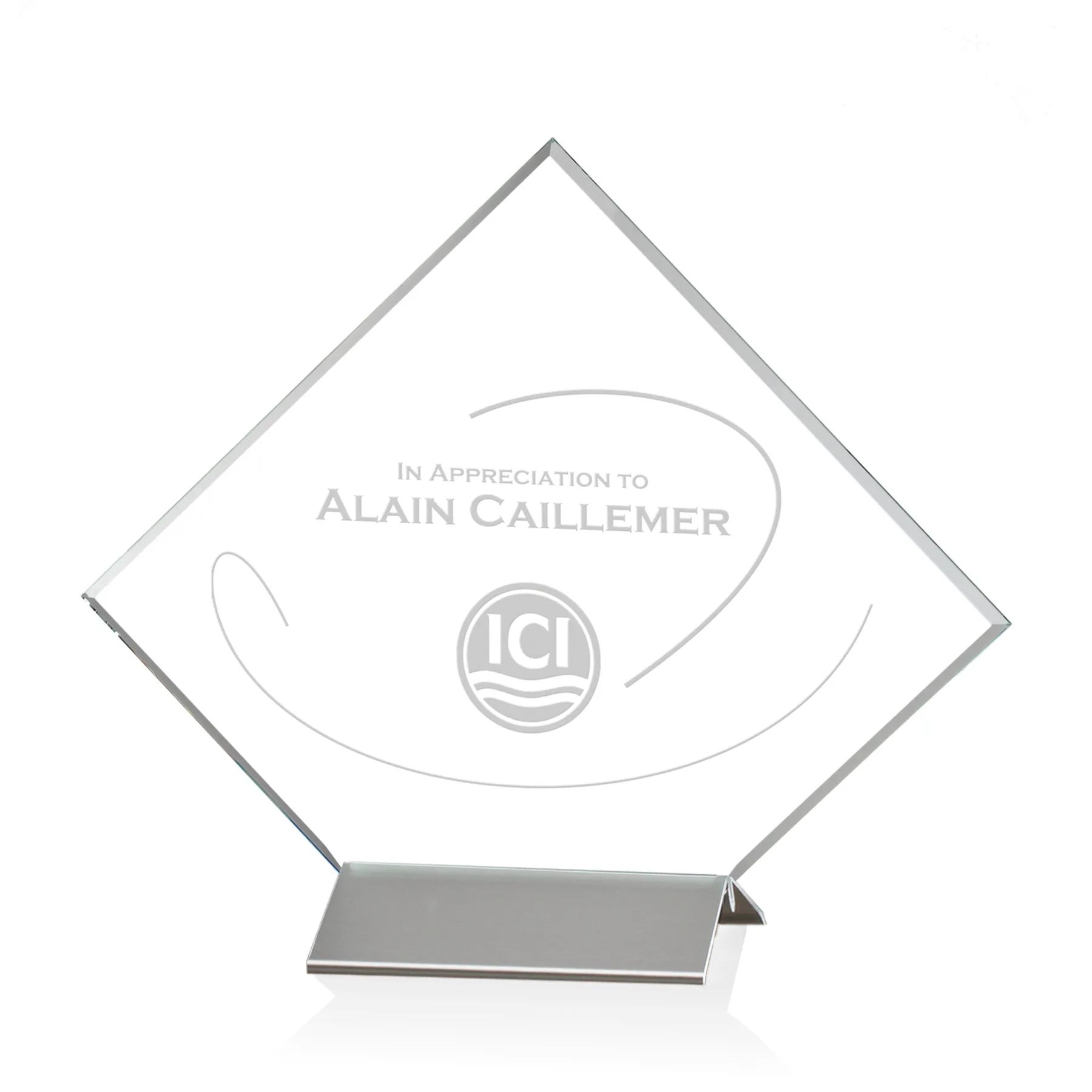 Silver, 9.875" x 7.875"