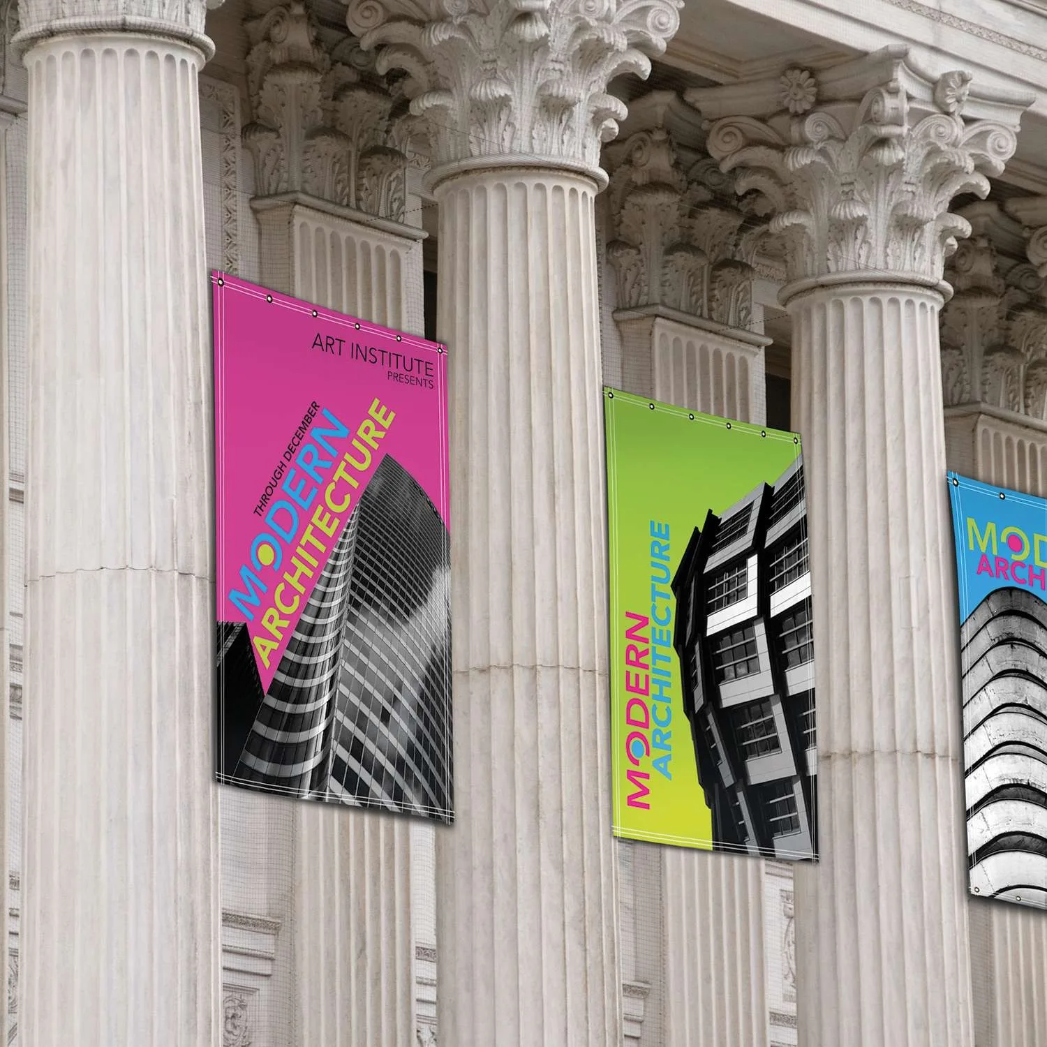 2' x 6' 18 oz. Vinyl Banner Double-Sided view 2