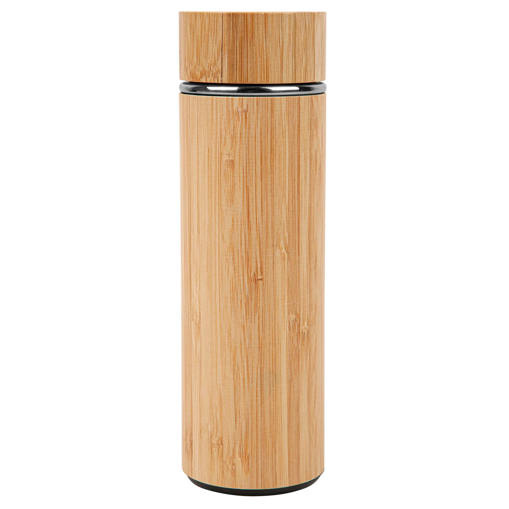 16 Oz. Vacuum-Sealed Eco Bamboo Bottle view 2