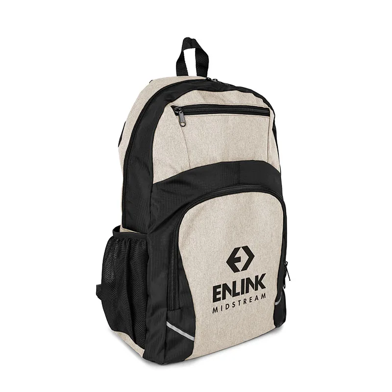 White/Black Logo Front Angle