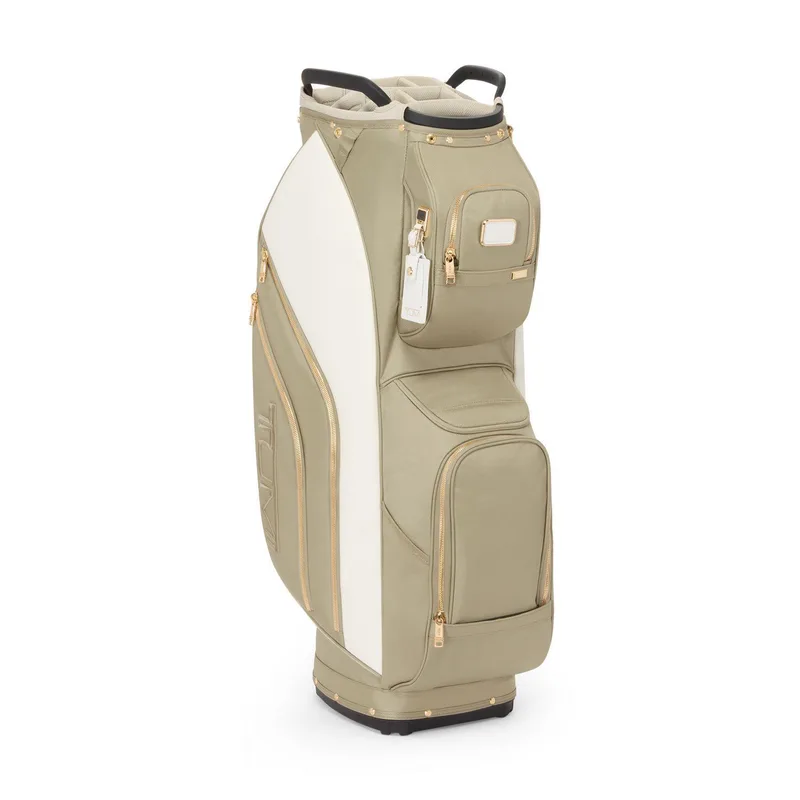 Tumi Alpha Golf Cart Bag- Off White/Tan