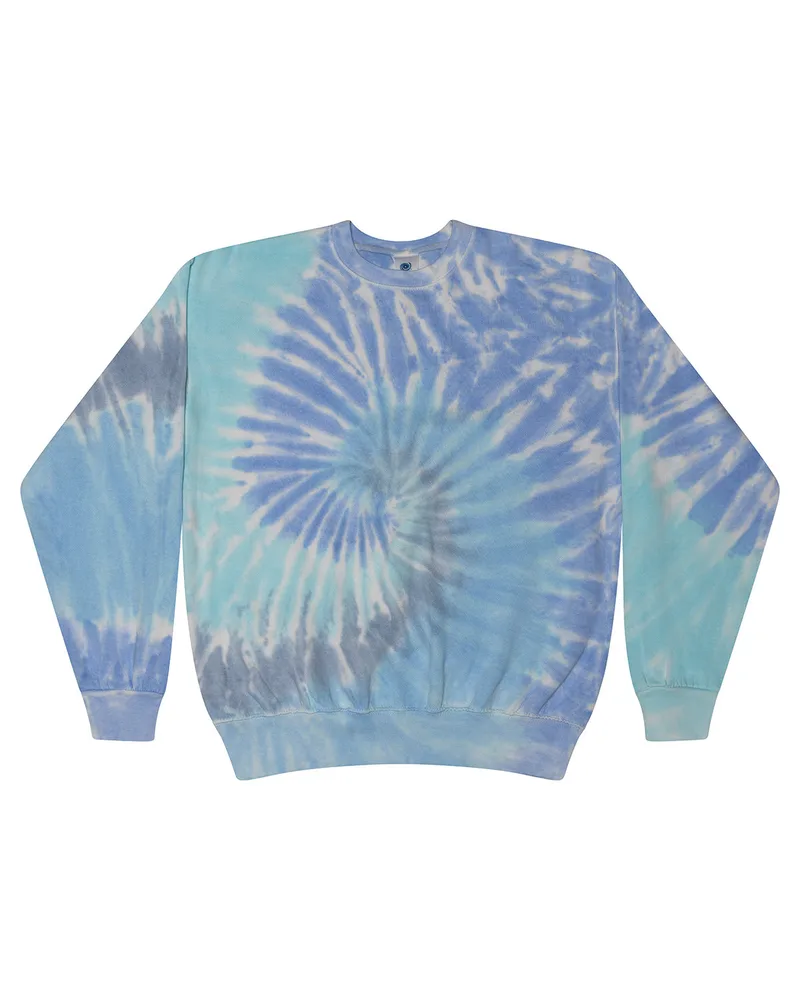Tie-Dye Adult Crew Neck Sweatshirt view 6