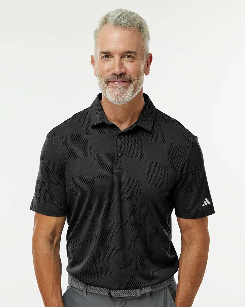 Adidas® Ultimate365 Textured Polo Shirt