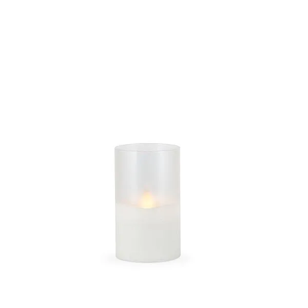 Everlasting Glow 6" Illumaflame Hurricane Frosted