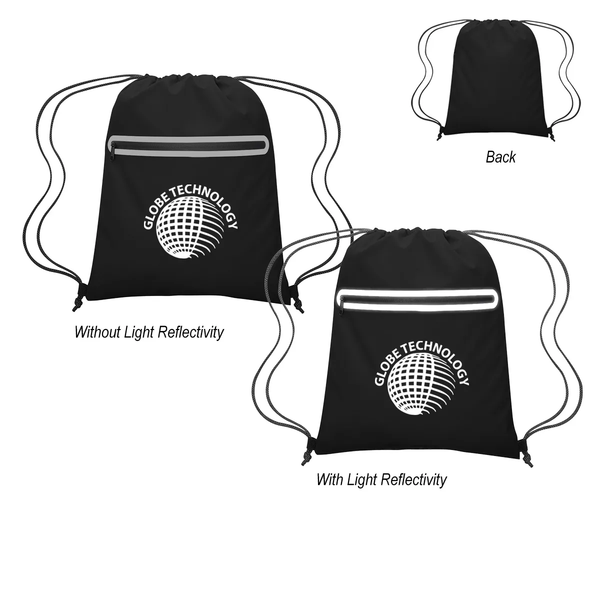 Farsight Reflective Drawstring Sports Pack