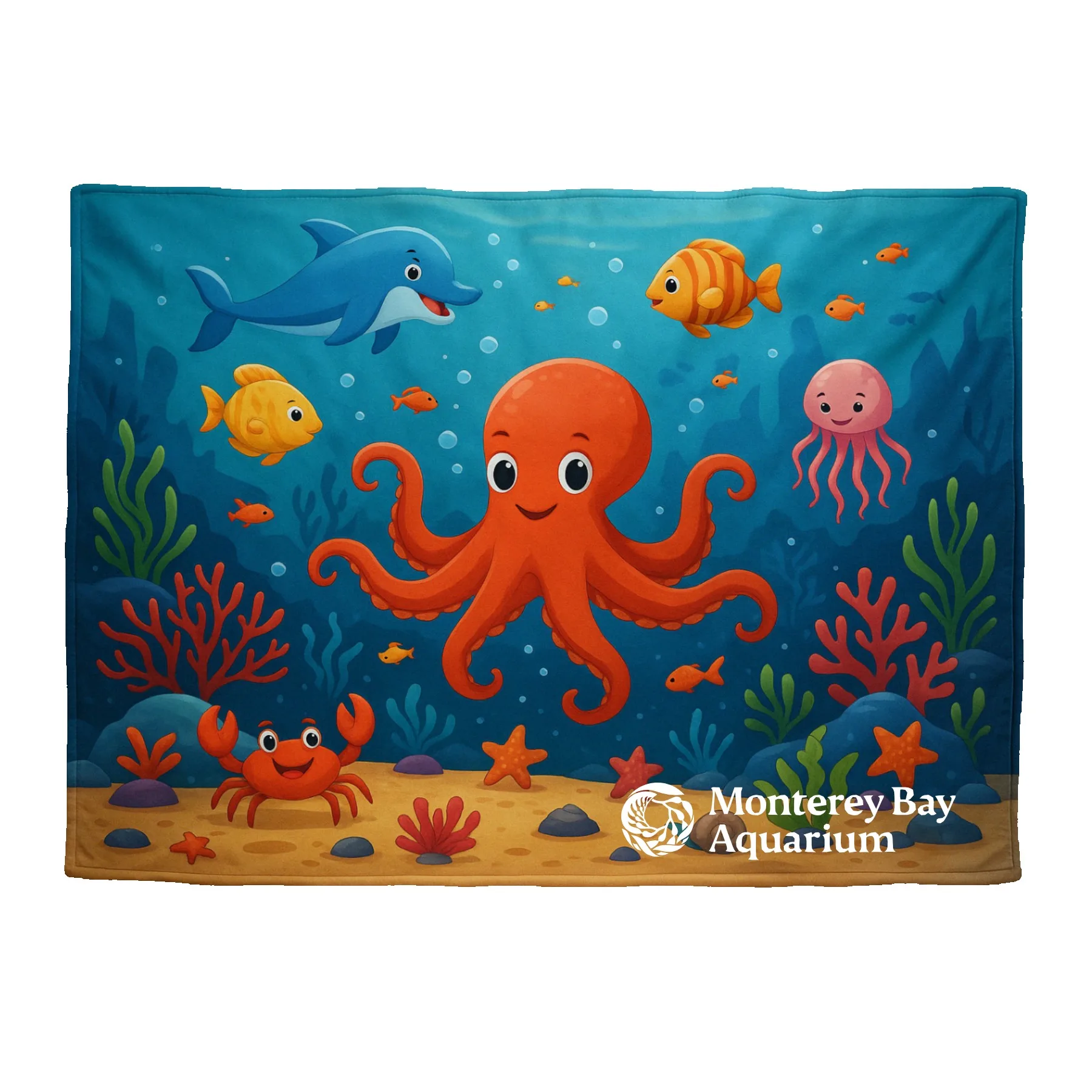 SilkTouch (60" x 80") Blanket w/Hemmed Sides Dye Sublimated - Domestically Decorated view 2