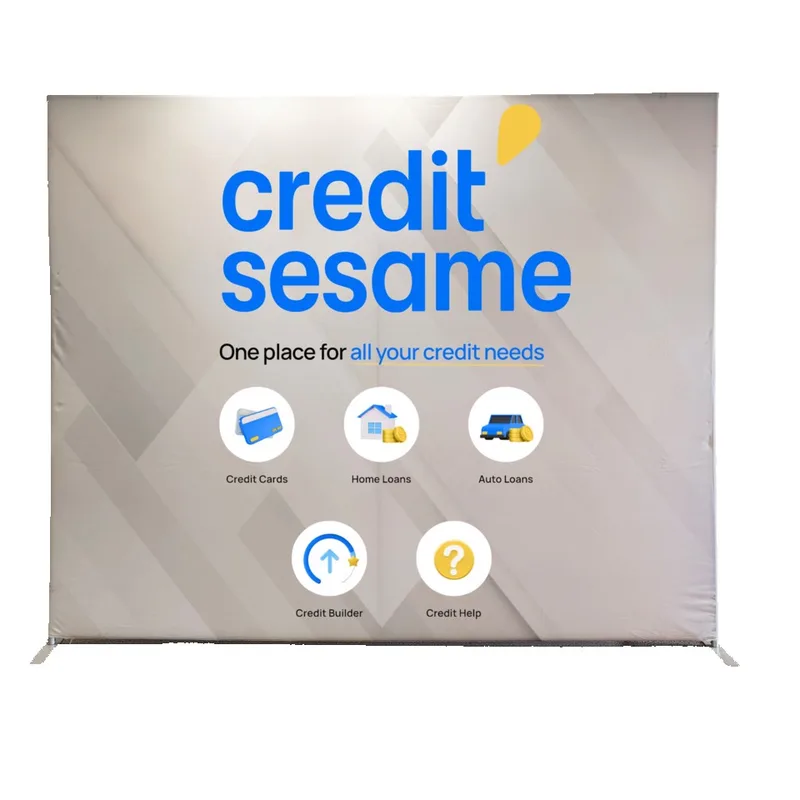 Euro Fit Display w/Frame (60'' x 90")