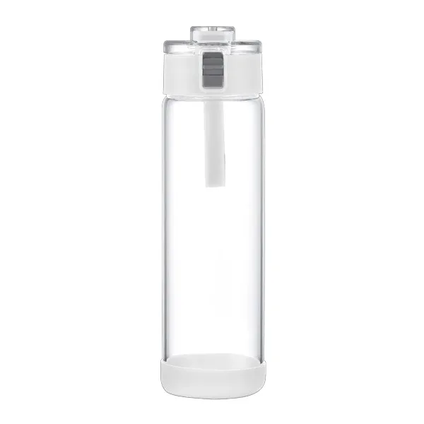 Laramie 22oz Glass Bottle w Flip Lid view 2