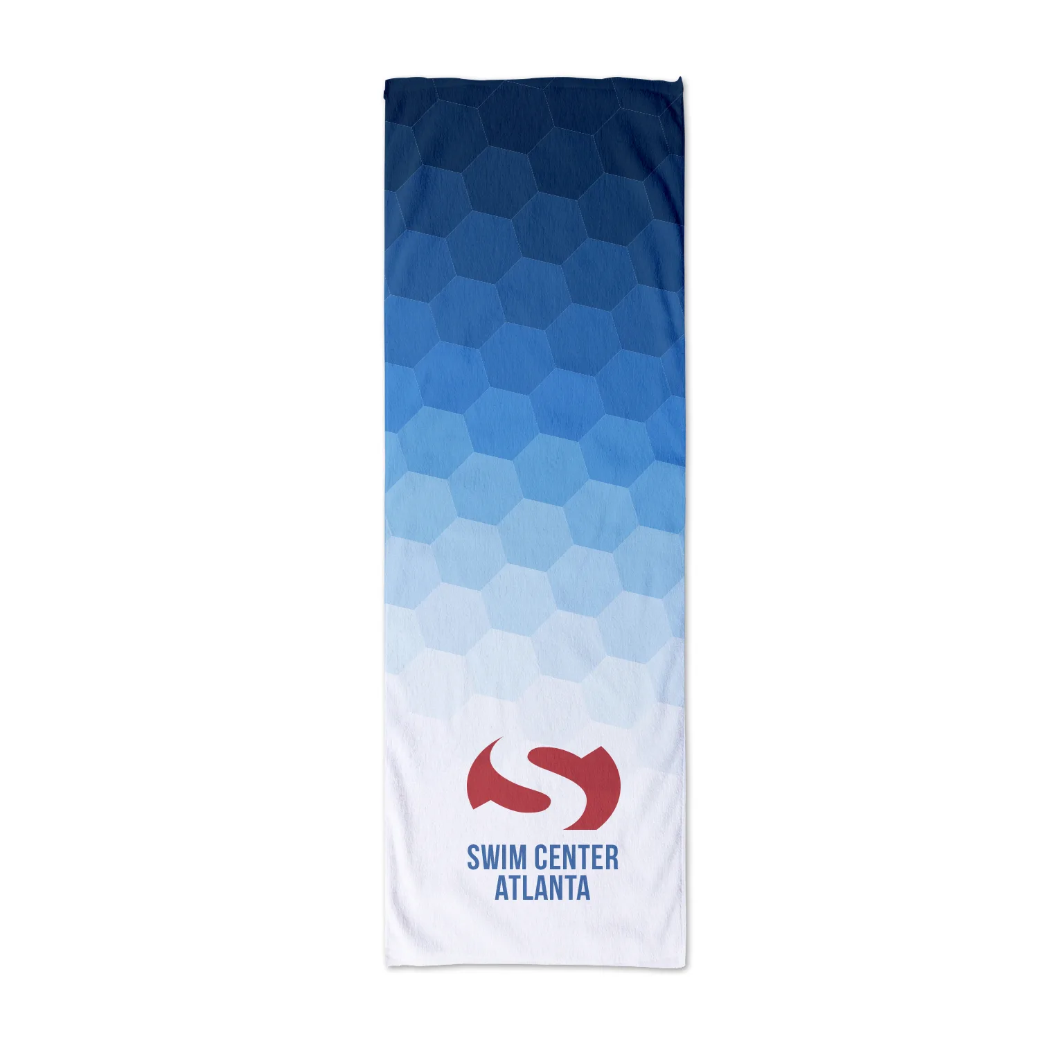 100% Polyester Fitness Cooling Towel 12x36 view 2