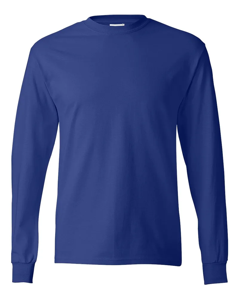 Hanes® Authentic Long Sleeve T-Shirt view 6