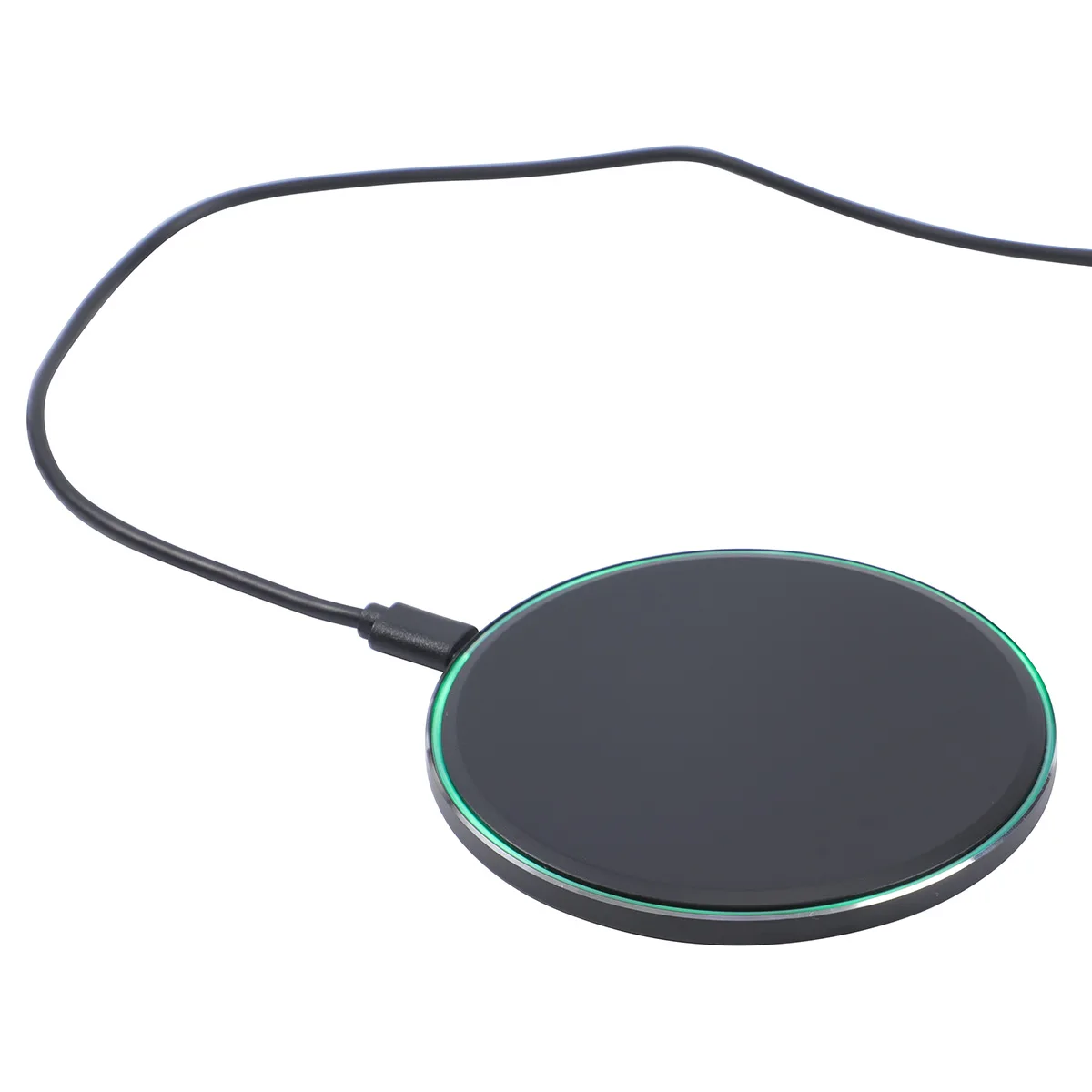 15W Light-up Aluminum Wireless Charger view 2