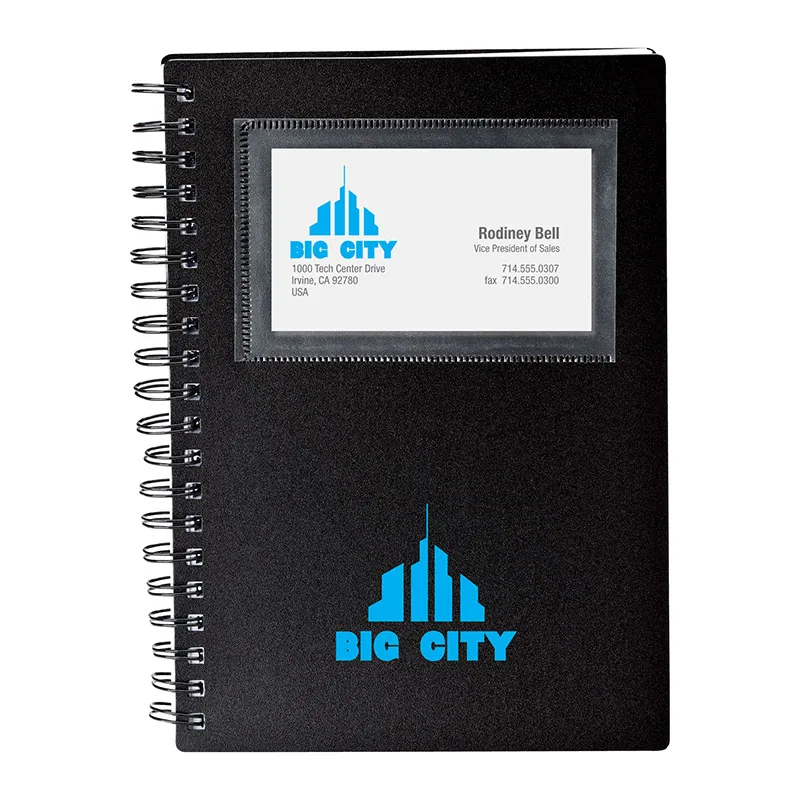 Cambridge Card Holder Notebook view 2