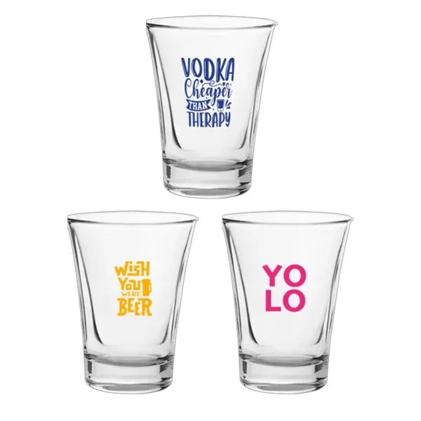 Hot Shot 2 oz Traditional Shot Glasses
