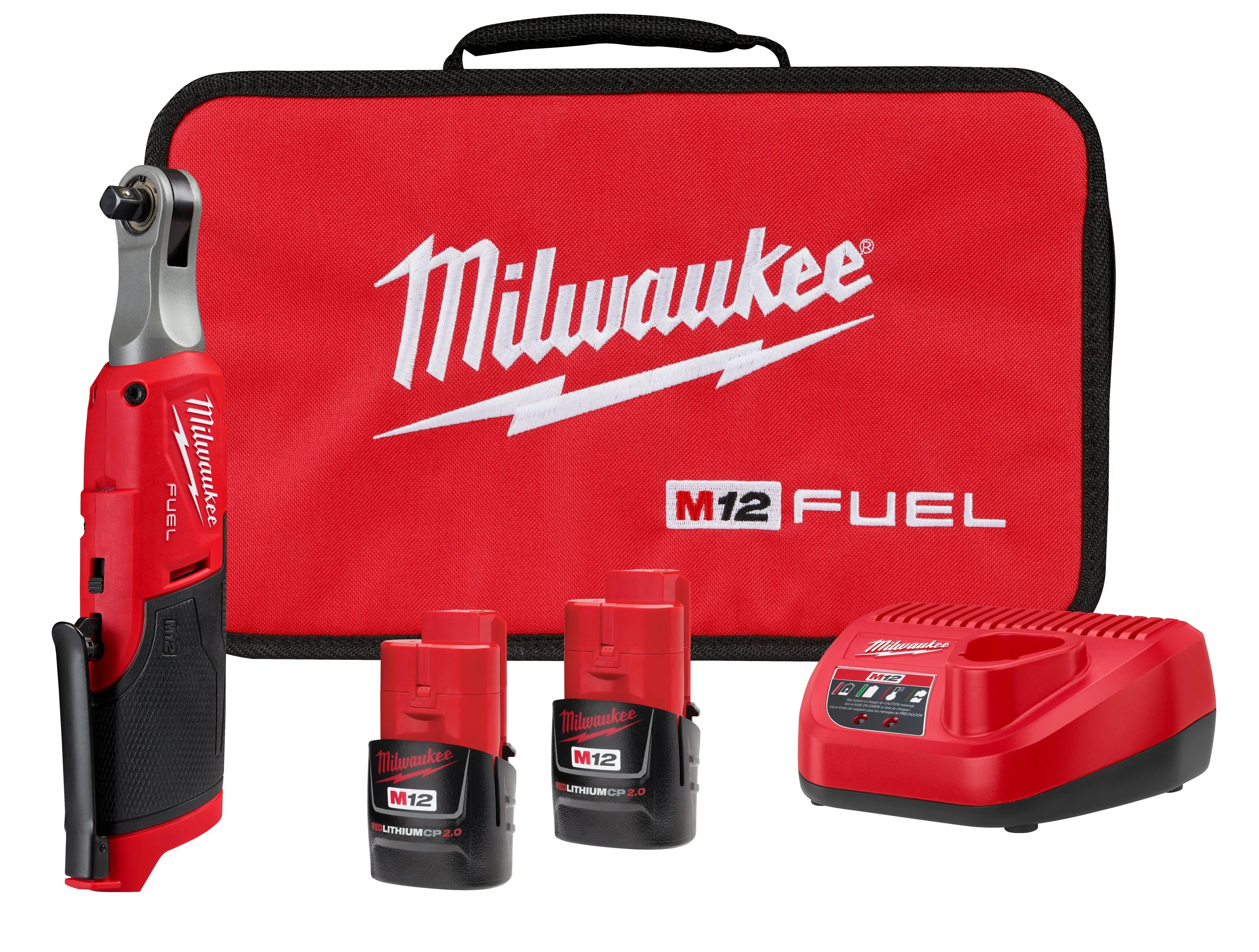 Milwaukee M12 Fuel 3/8" High Speed Ratchet Kit